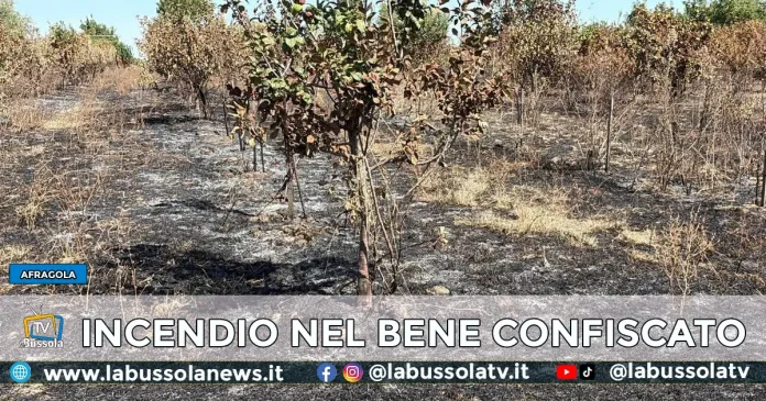 AFRAGOLA INCENDIO MASSERIA FERRAIOLI