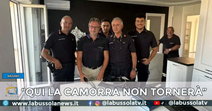 ARZANO SGOMBERATA CASA POPOLARE OCCUPATA