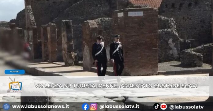 Abusi su un turista 17enne fingendosi guida turistica, arrestato custode degli Scavi di Pompei