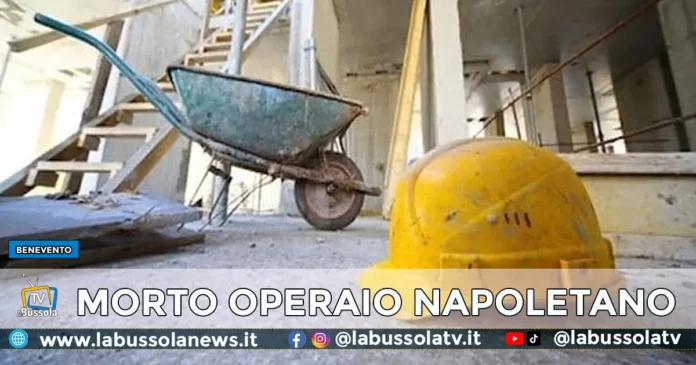 BENEVENTO MORTO OPERAIO