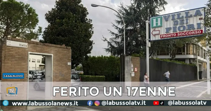 CASALNUOVO FERITO 17ENNE