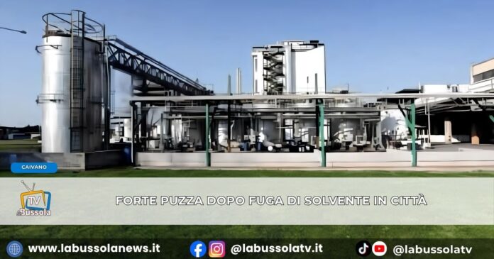 Caivano, fuga di solvente nella zona Asi forte puzza in città, scattano le precauzioni