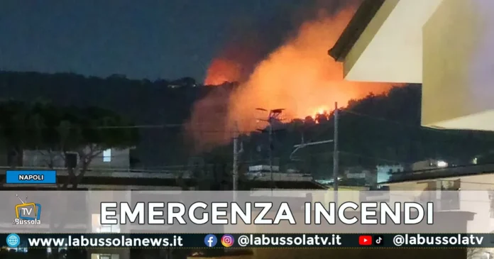 EMERGENZA INCENDI NAPOLI CAMPANIA