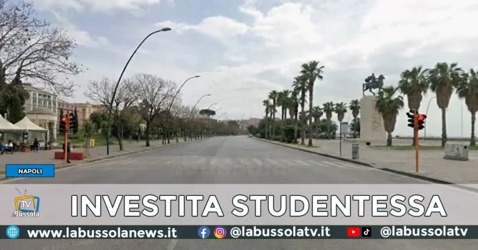 NAPOLI STUDENTESSA INVESTITA AUTO PIRATA