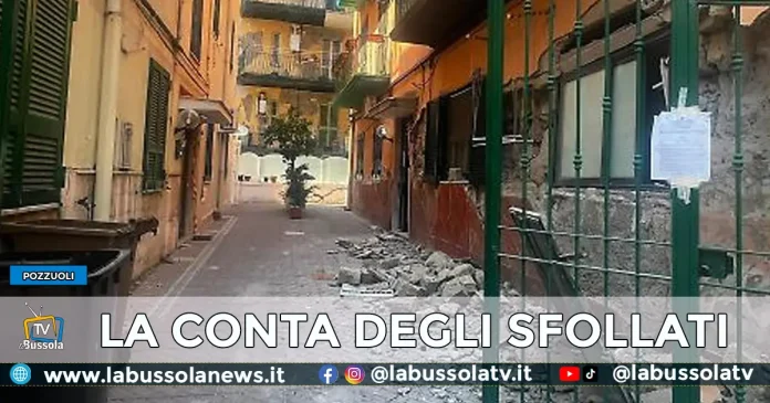 TERREMOTO POZZUOLI CAMPI FLEGREI SFOLLATI